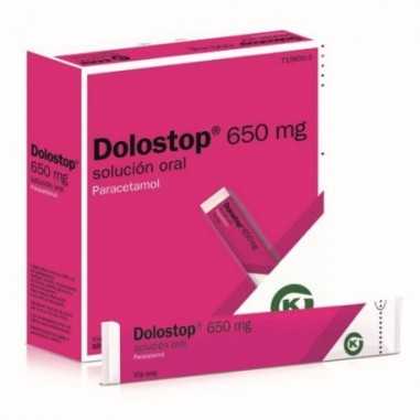 Dolostop 650 mg 10 sobres solución Oral 10 ml Kern pharma - 1