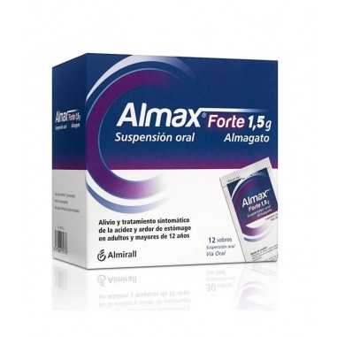 Almax Forte 1,5 g 12 sobres Suspensión Oral Almirall s.a. - 1