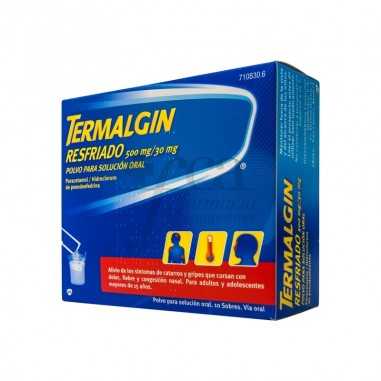 Termalgin Resfriado 10 sobres Polvo para solución Oral Glaxosmithkline consumer healthcare - 1