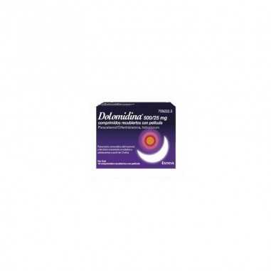 Dolomidina Efg 500 mg/25 mg 10 comprimidos recubiertos Esteve pharmaceuticals, s.a. - 1