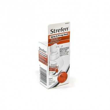 Strefen Spray 8,75 mg/dosis solución para Pulverización Bucal 1 Frasco 15 ml Reckitt benckiser healthcare, s.a. - 1