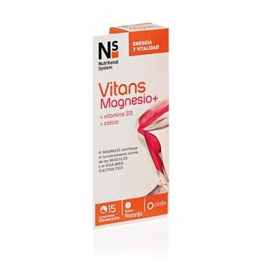 Ns Vitans Magnesio+ 15 Comp Efervescentes Cinfa - 1
