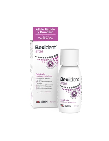 Bexident Aftas Colutorio Bucal Protector 120 ml Isdin - 1