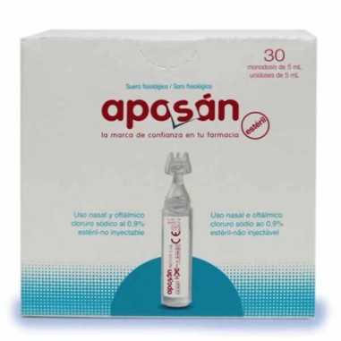 Aposan Suero Fisiológico Monodosis 5 ml 30 U Aposan - 1