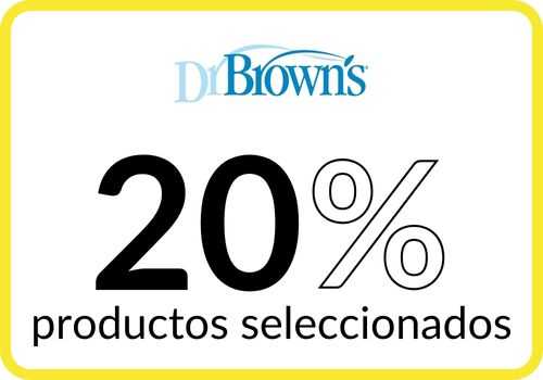 Dr Brown's 20% en productos seleccionados