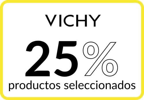 Vichy 25% en productos seleccionados